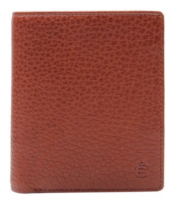 Esquire Bison Horizontal Wallet Cognac