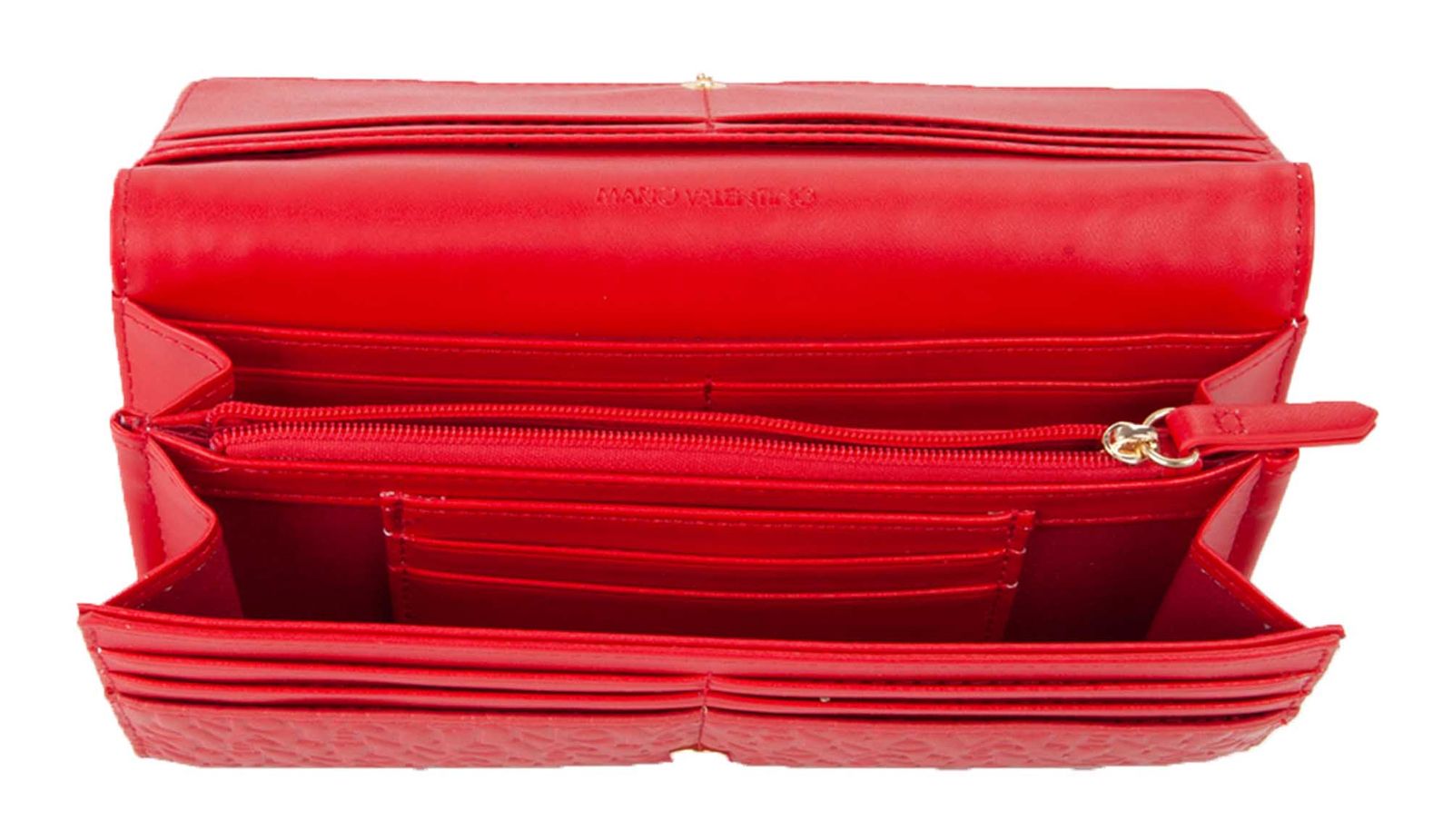VALENTINO Falak Re Wallet Rosso Scuro VALENTINO Falak Re Wallet Rosso Scuro