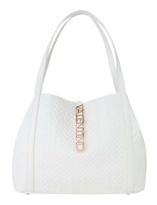 VALENTINO Fania Re Shopping Bag Bianco