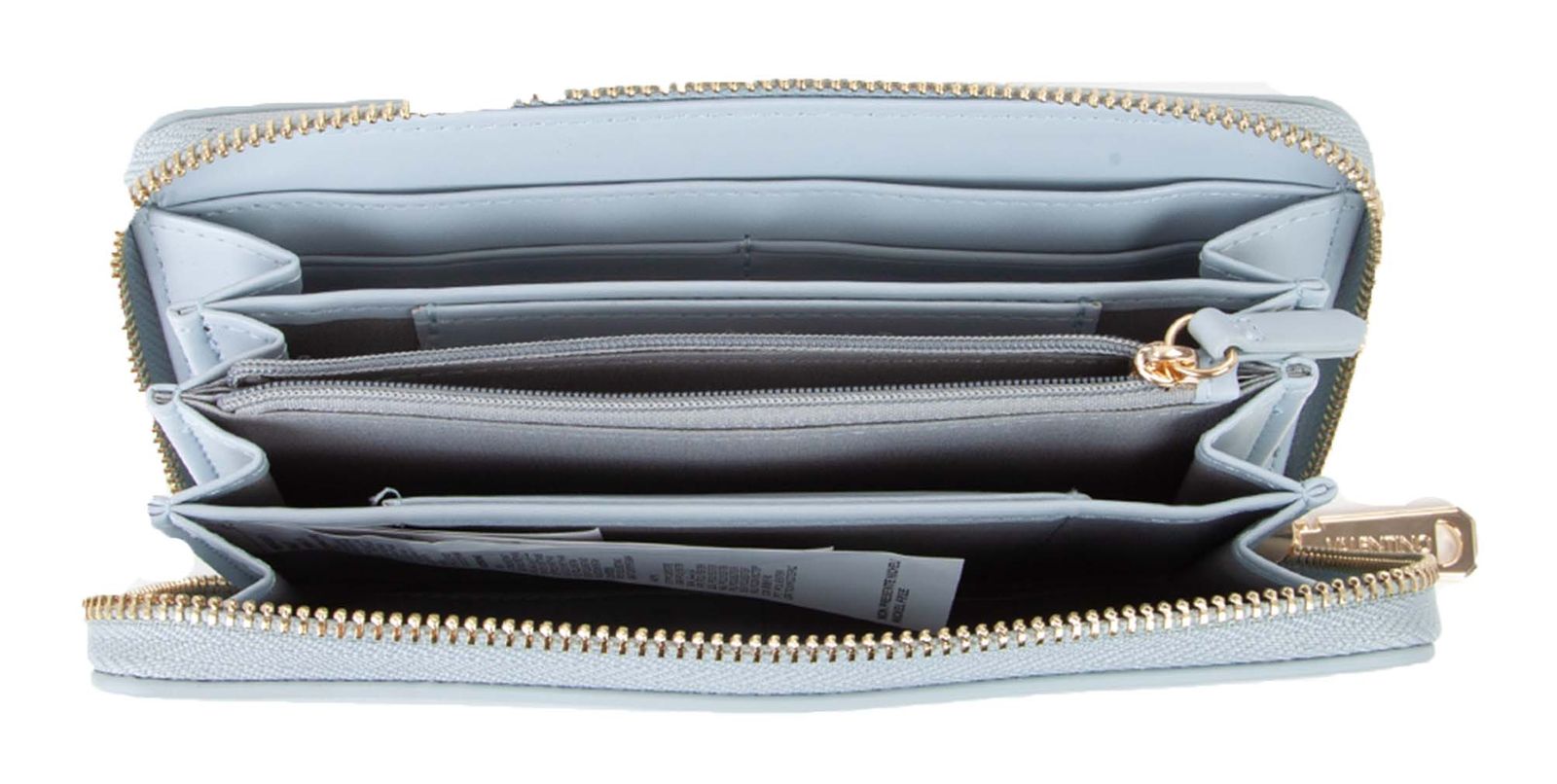 VALENTINO Fosca Re Zip Around Wallet Polvere VALENTINO Fosca Re Zip Around Wallet Polvere