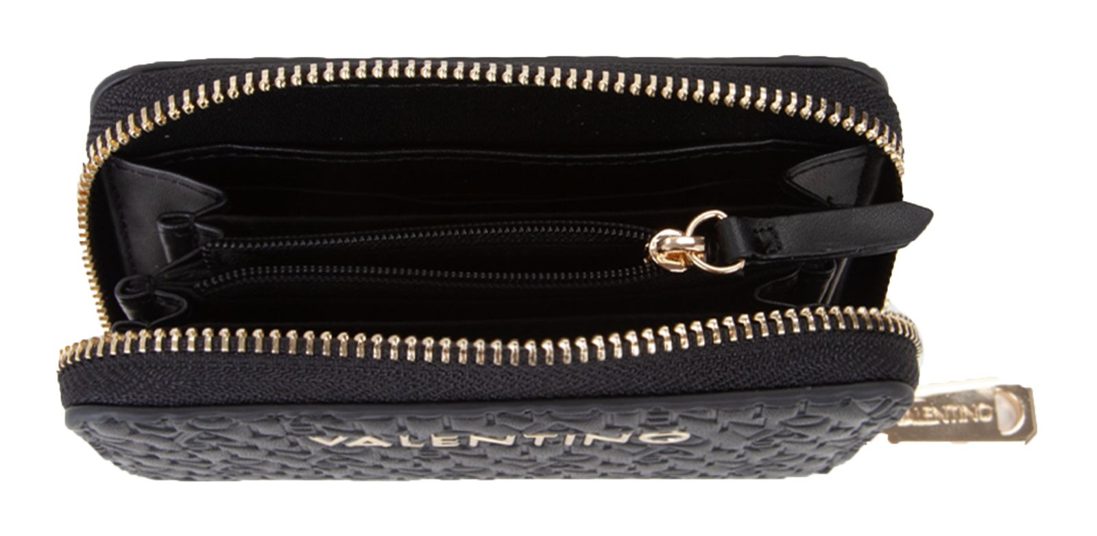 VALENTINO Falak Re Zip Around Wallet Nero VALENTINO Falak Re Zip Around Wallet Nero