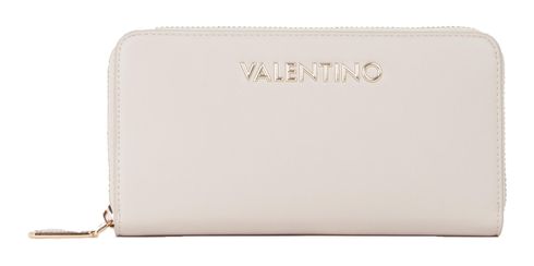 VALENTINO Fosca Re Zip Around Wallet Ecru