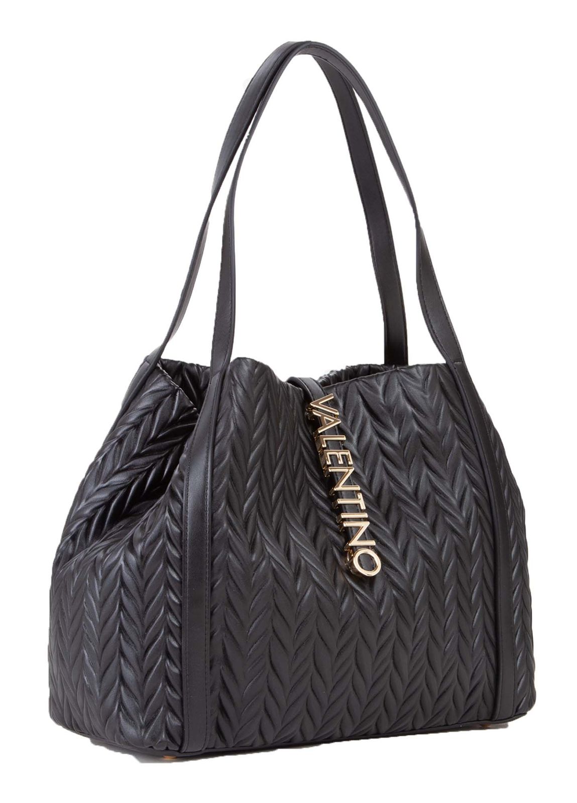 VALENTINO Fania Re Shopping Bag Nero VALENTINO Fania Re Shopping Bag Nero