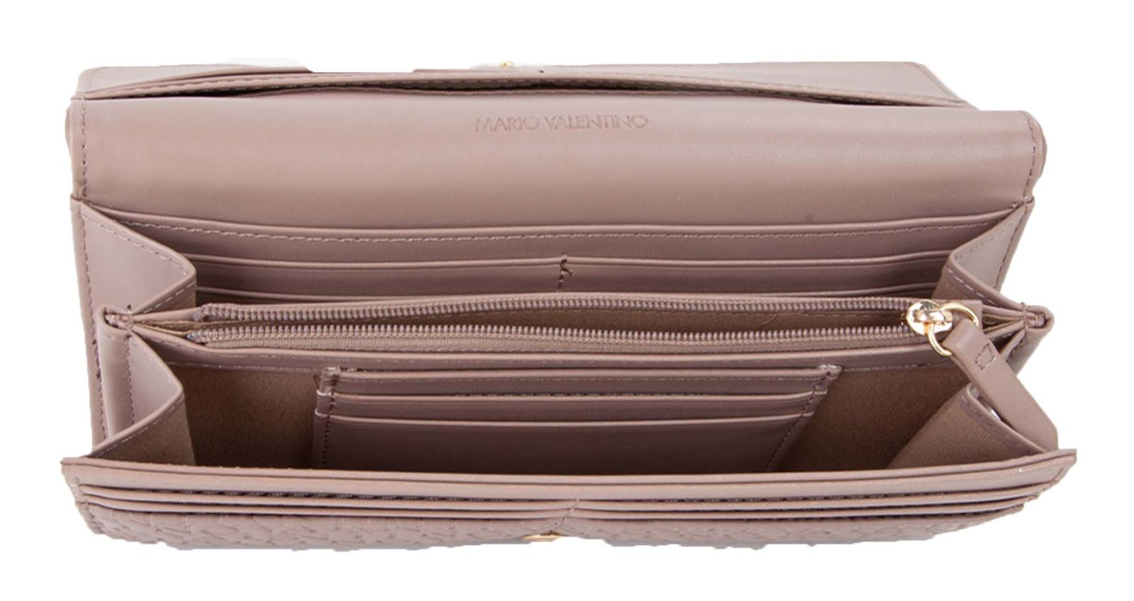 VALENTINO Falak Re Wallet Taupe VALENTINO Falak Re Wallet Taupe