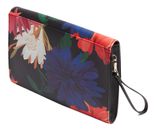 Ted Baker Amarsay Printed Dahlia Icon Envelope Pouch Black Ted Baker Amarsay Printed Dahlia Icon Envelope Pouch Black