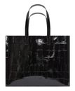 Ted Baker Allicon Croc Effect Icon Bag XL Jet - Black