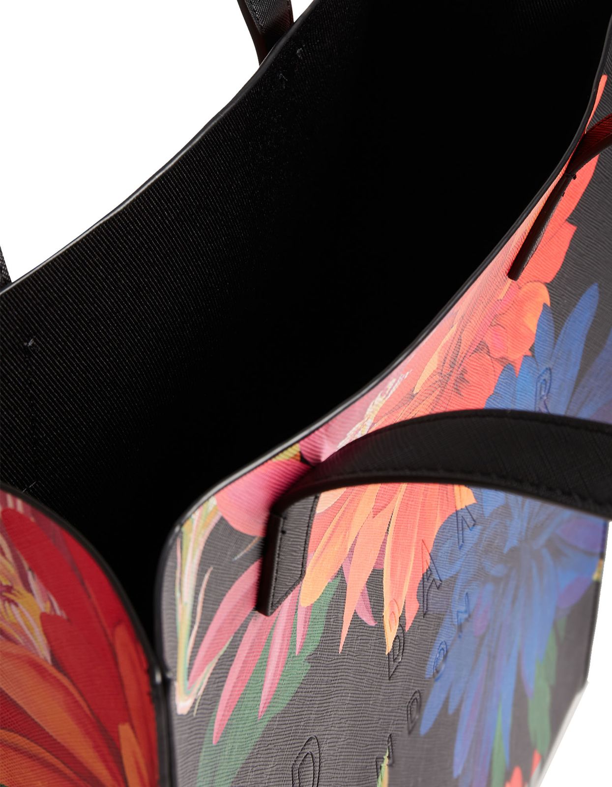 Ted Baker Amarly Printed Dahlia Icon Bag L Black Ted Baker Amarly Printed Dahlia Icon Bag L Black
