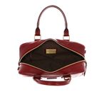 THE BRIDGE Stodo Boston Bag XS Rosso Ribes / Oro THE BRIDGE Stodo Boston Bag XS Rosso Ribes / Oro