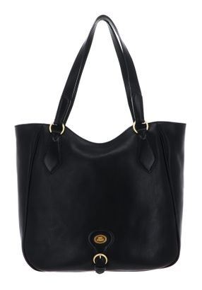 THE BRIDGE Isadora Shopping Bag Nero / Oro