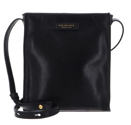 THE BRIDGE Mirra Crossbody Bag Nero / Oro