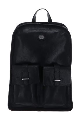THE BRIDGE Isaia Backpack Nero / Rutenio Scuro
