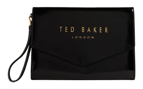 Ted Baker Crinkie Crinkle Icon Pouch Black