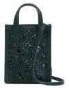 Ted Baker Leeora Laser Cut Leaf Detail Nano Bag Green Ted Baker Leeora Laser Cut Leaf Detail Nano Bag Green