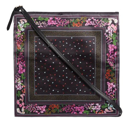 Ted Baker Sateeyn Satin Scarf Crossbody Bag Pink