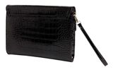 Ted Baker Crocey Croc Effect Envelope Pouch Black