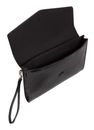 Ted Baker Crocey Croc Effect Envelope Pouch Black