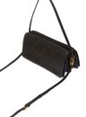 Ted Baker Pettria Raffia Straw Elongated Shoulder Bag Black Ted Baker Pettria Raffia Straw Elongated Shoulder Bag Black