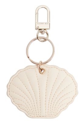 Ted Baker Shellbi Club Ted Padded Shell Keyring Ivory