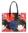 Ted Baker Amardi Printed Dahlia Icon Bag XL Black