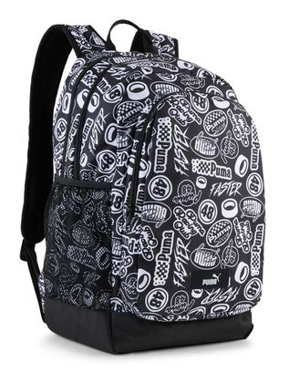 PUMA Academy AOP Backpack PUMA Black - Turbo AOP
