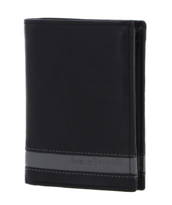 bruno banani Slim Wallet Black / Grey