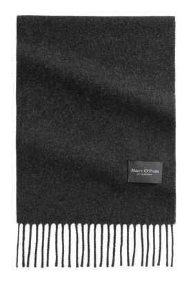 Marc O'Polo Woven Scarf Dark Grey Melange