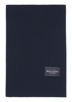 Marc O'Polo Knitted Scarf Dark Navy