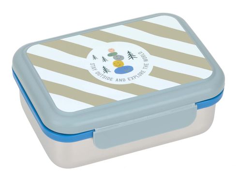 Lässig Lunchbox Stainless Steel Sunny Explorer Green / Blue