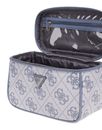 GUESS Toiletry Train Case Slate Logo GUESS Toiletry Train Case Slate Logo