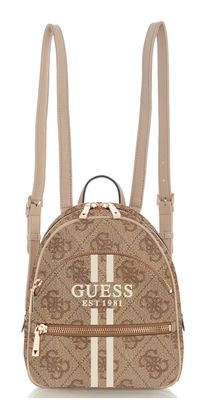 GUESS Manhatten II Backpack Latte Logo