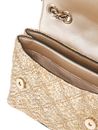GUESS Giully II Mini Two Compartment Convertible Flap Bag Gold GUESS Giully II Mini Two Compartment Convertible Flap Bag Gold