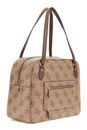 GUESS Travel Tote Latte Logo / Brown GUESS Travel Tote Latte Logo / Brown