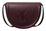 Calvin Klein Bold Monogram Saddle Crossover Fudge Calvin Klein Bold Monogram Saddle Crossover Fudge