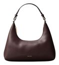Calvin Klein Embossed Logo Hobo Bag Fudge / Espresso Calvin Klein Embossed Logo Hobo Bag Fudge / Espresso