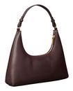 Calvin Klein Embossed Logo Hobo Bag Fudge / Espresso Calvin Klein Embossed Logo Hobo Bag Fudge / Espresso