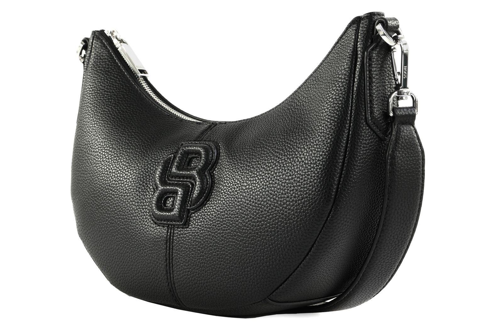 BOSS Anett Halfmoon Crossbody Bag Black BOSS Anett Halfmoon Crossbody Bag Black