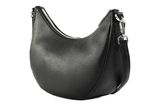 BOSS Anett Halfmoon Crossbody Bag Black
