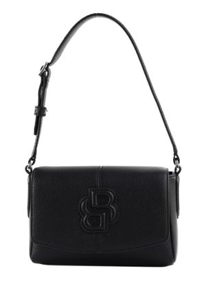BOSS Anett Flap Shoulder Bag Black