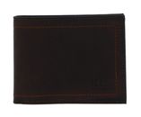 H.I.S Flap Wallet Brown H.I.S Flap Wallet Brown