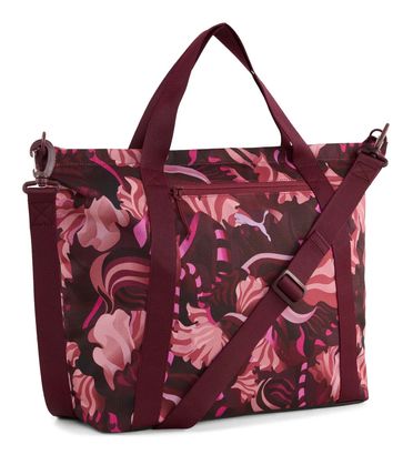 PUMA AT ESS Floral Ribbon Shopper Poised Pink