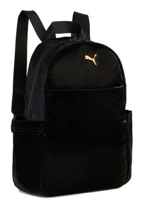PUMA UP Small Backpack S Puma Black - Metallic Gold