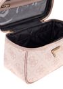 GUESS Toiletry Train Case Rose Water Logo