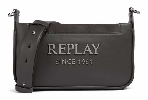 REPLAY Crossbody Bag Granite Gray