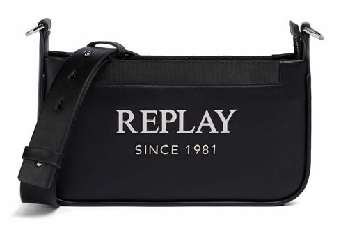 REPLAY Crossbody Bag Black