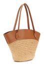 GUESS Venere Large Tote Natural / Camel
