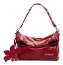 Desigual Reprise Red Valentine Loverty Shoulder Bag Carmine
