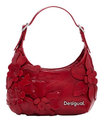 Desigual Reprise Red Valentine Haiti Hand Bag Carmine