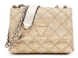 GUESS Giully II Mini Two Compartment Convertible Flap Bag Gold