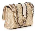 GUESS Giully II Mini Two Compartment Convertible Flap Bag Gold