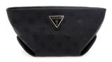 GUESS Helina Top Zip Cosmetic Bag Black Logo GUESS Helina Top Zip Cosmetic Bag Black Logo